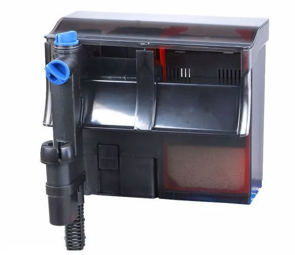 SunSun CBG-500S hang-on waterfall filter, large media chamber, no UV