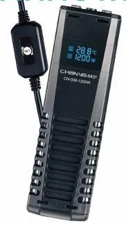 PTC-300W heater with touch display, temperature memory and dry-run shutdown