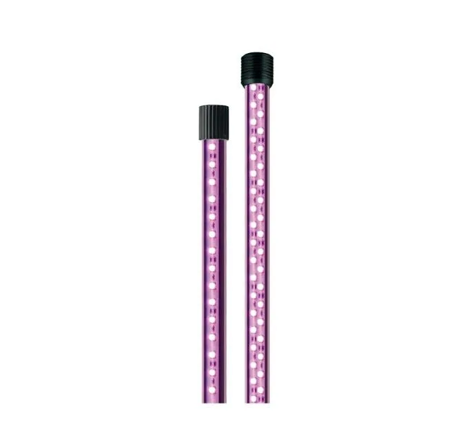 Chaning twin-strip LED tube light, waterproof, white/red, 35 cm