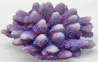 Artificial coral colony, purple, 16 cm