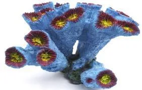 Artificial tube coral, blue, 15 cm