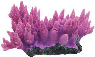 Artificial branching coral, purple, 50 cm