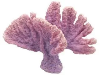 Artificial branching coral, pink, 19 cm