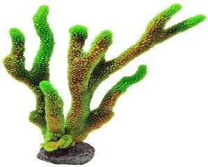 Artificial branching coral, green, 40 cm