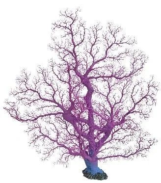 Artificial sea fan, purple, 100 cm