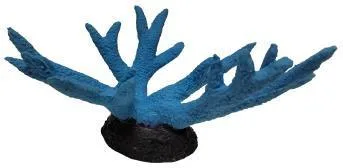 Artificial branching coral, turquoise, 22 cm