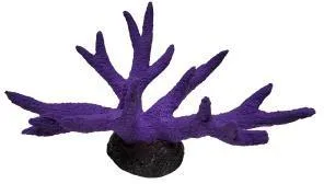 Artificial branching coral, purple, 22 cm