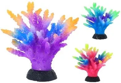 Artificial branching coral, 11 cm