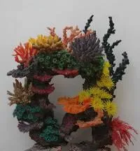 Reef centrepiece, multicoloured, 53 cm