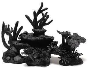 Reef centrepiece, black, 41 cm
