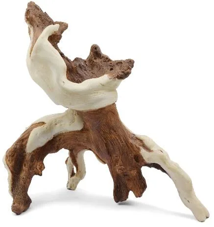 Bonsai-style aquarium tree ornament, 30x15x25 cm