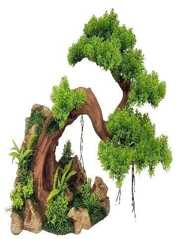 Bonsai on a tall narrow arch, 49 cm