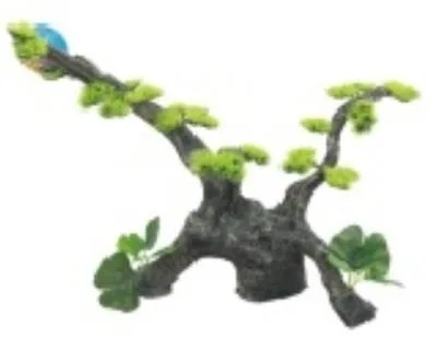 Long low spreading branch with foliage, 52 cm