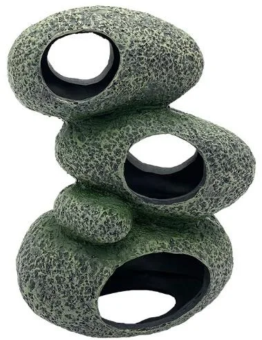 Three-tier pebble hide, 18 cm