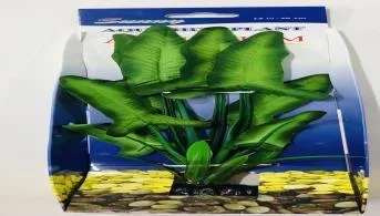 Artificial silk/plastic aquarium plant, 30 cm tall (BPS 1001)