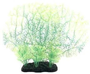 Glow-in-the-dark artificial aquarium plant, silk/plastic construction (size not specified in the source data)