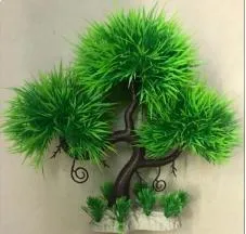 Artificial silk/plastic aquarium plant, 30 cm tall (3234)