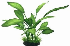 Artificial silk/plastic aquarium plant, 30 cm tall (GPS-1012C)