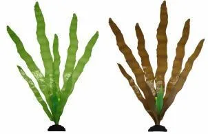Artificial kelp, two colours, 40 cm tall