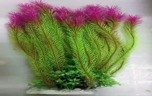 Artificial silk/plastic aquarium plant, 40 cm tall (7032)