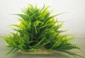 Artificial silk/plastic aquarium plant, 20 cm tall (9056)