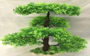 Artificial silk/plastic aquarium plant, 45 cm tall (2297)
