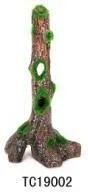 Slim hollow stump column with two openings, 20 cm