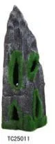 Tall rock spire with swim-through openings, 25 cm