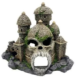 Fantasy skull castle, 23 cm