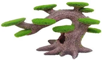 Bonsai ornament on a hollow base, seeds included, 27 cm