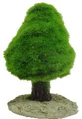 Topiary ornament with a rounded canopy, 10 cm