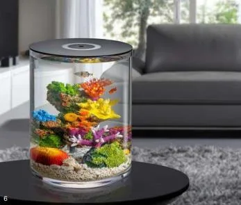 Demeter-series designer cylinder aquarium