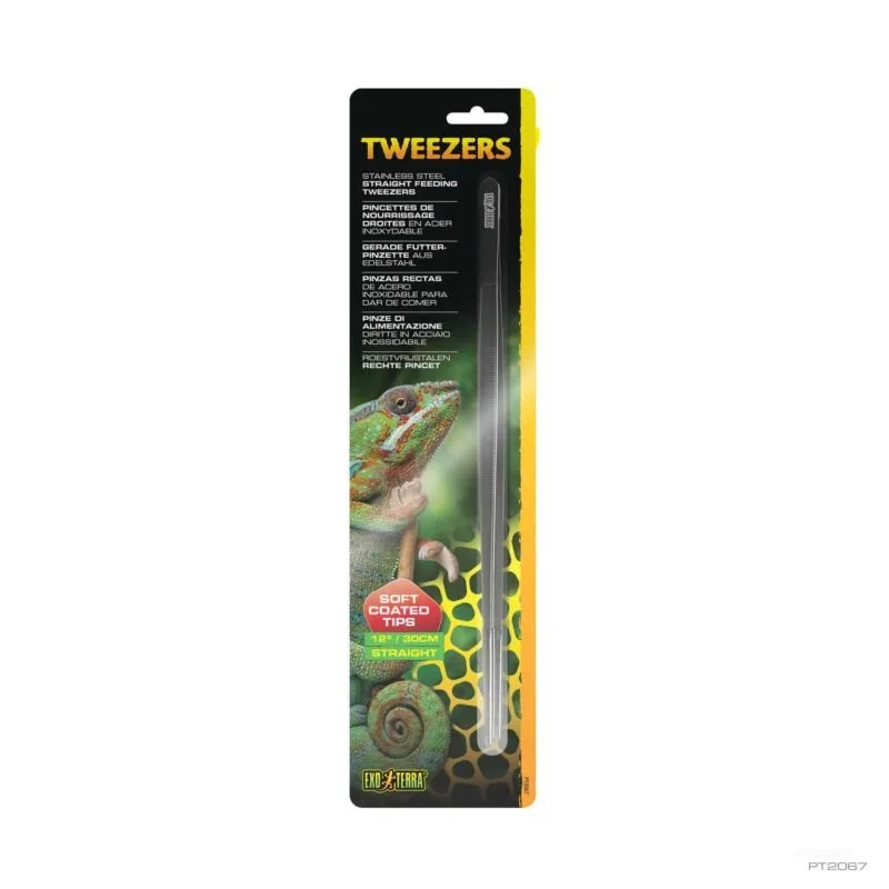 Feeding Tweezers, straight, 30 cm