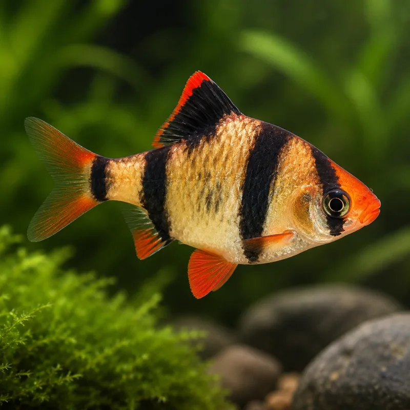 Cyprinids (Puntigrus tetrazona)