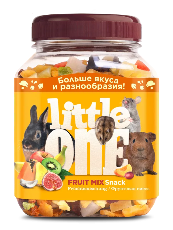 Little One Fruit Mix snack for all rodents, 180 g