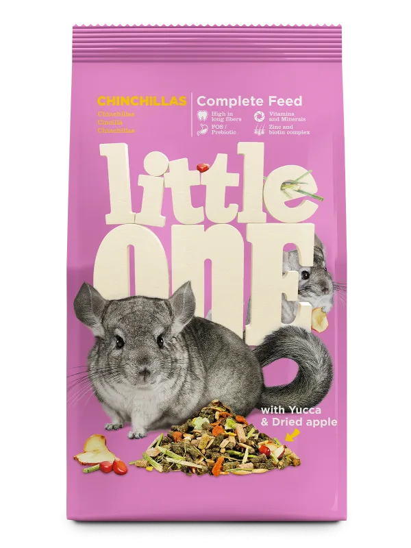 Little One Chinchillas complete feed, 900 g