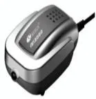 Aquarium air pump, 4 outlets with regulator, 4×180 L/h