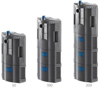 Professional aquarium filter for 200 L aquariums, 700 L/h